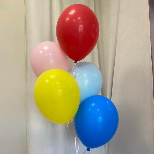 Воздушные шары микс 5 шт