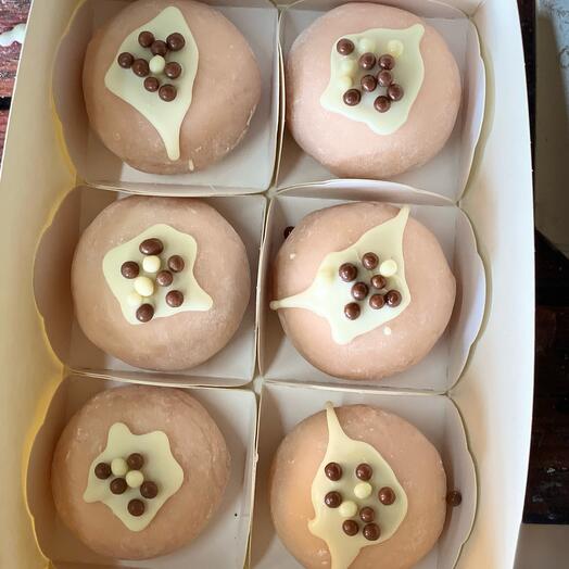 Моти 6 шт с начинкой ягодной