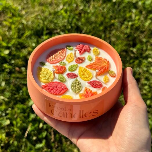 Свеча «красочный листопад»