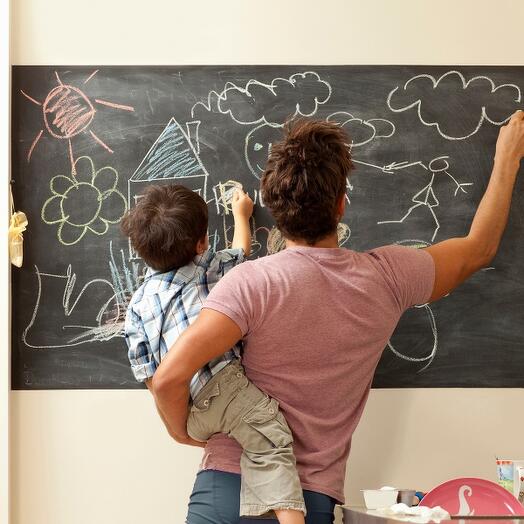 Доска-стикер для рисования мелом Black Board Sticker