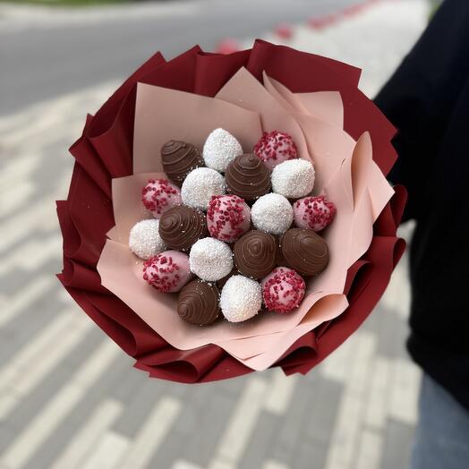 Букет из клубники в шоколаде Арт. 20