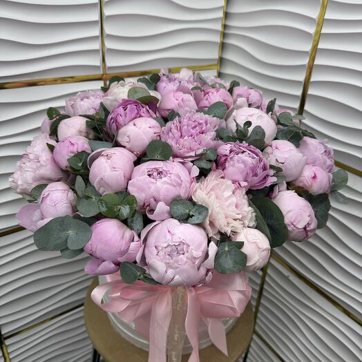 Цветы в коробке Сара 💜💜💜