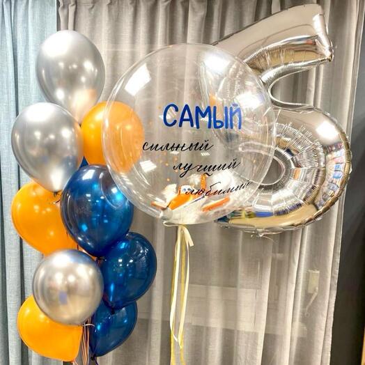Набор шаров «Самолетик»