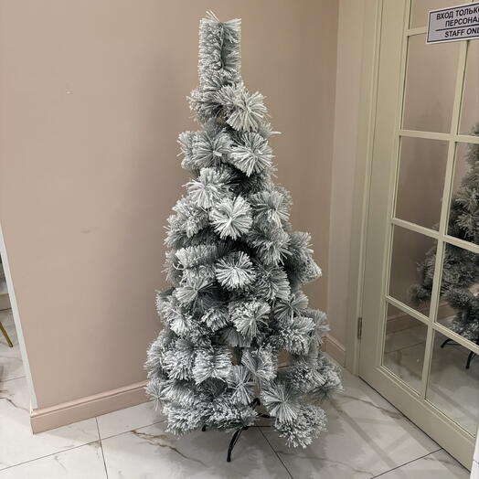 Ель искусственная, заснеженная 150 см