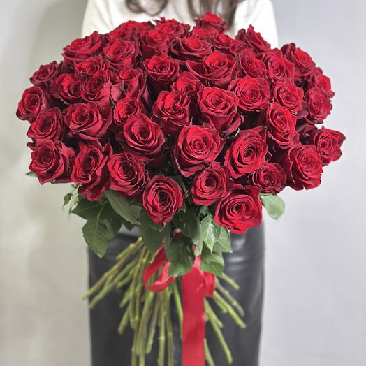 Wow-букет из 51 эквадорской розы
