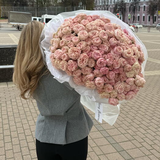 Букет от цветочного дома «TIFFANY» в самое сердце