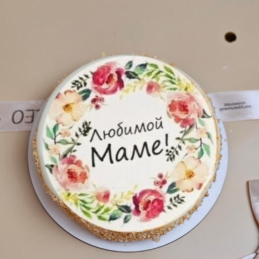 Бенто торт Макс 14 см , Любимой маме