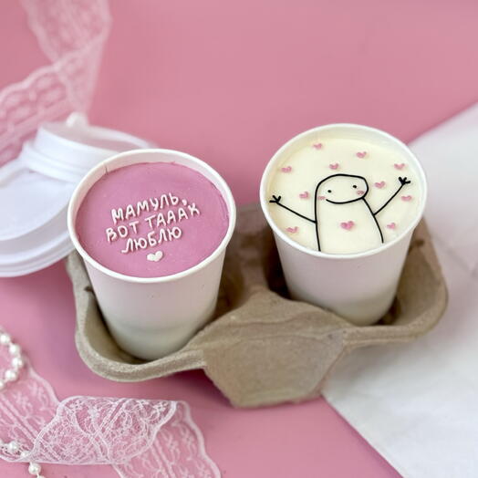 Cake to go (торты в стаканчиках) для мамы