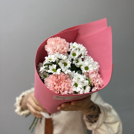 Кулечек с Сантини и диантусом