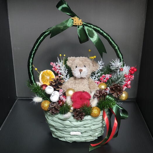Новогодняя корзинка