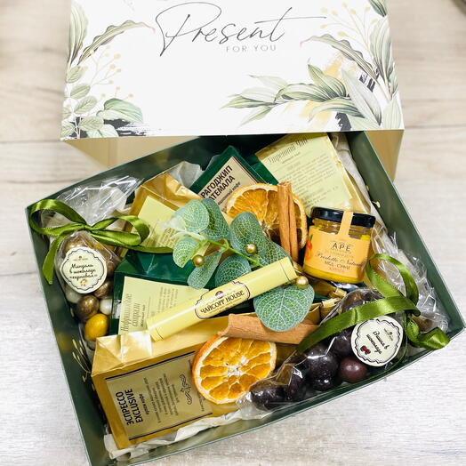 Подарок 23 февраля. 8 марта. Подарочный набор из чая и кофе. Подарок руководителю. День рождения. Юбилей