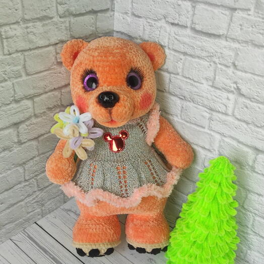 Подарок игрушка мишутка Манюня