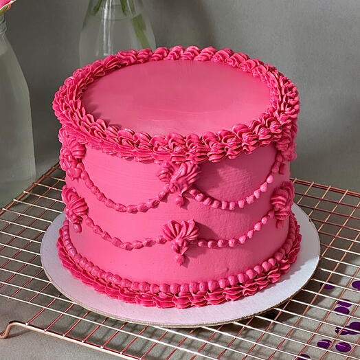 Торт в винтажном стиле