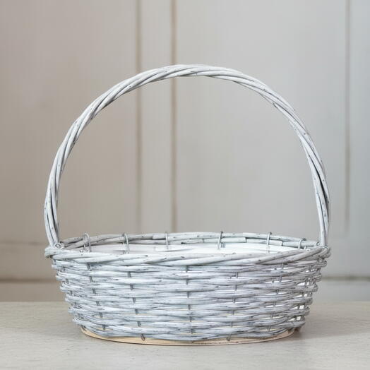 Плетёная корзина "Подарочная Д26 берёзка"