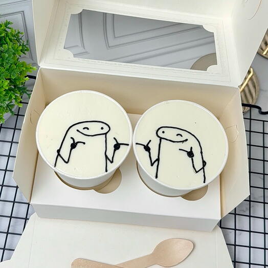 Торт в стакане набор cake to go парню,девушке