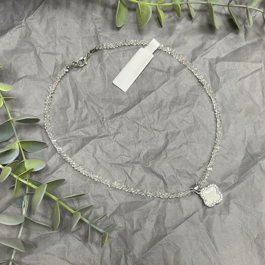 Колье «клевер»