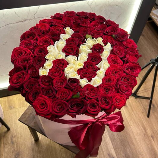 101 Роза в высоком цилиндре️