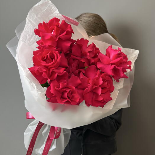 Букет из 7 роз Готча