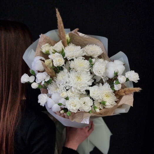 Букет " Молекула Бохо"