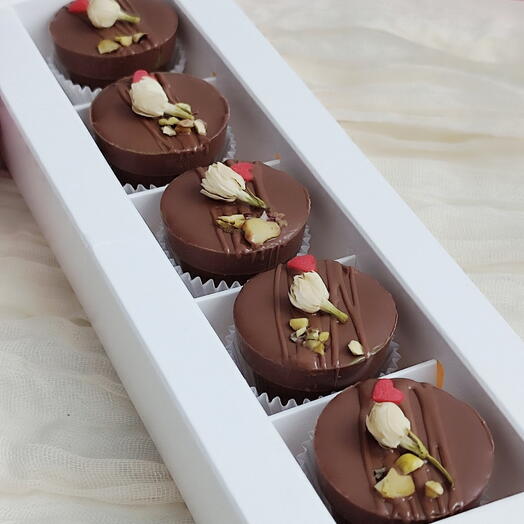 Конфеты ручной работы "Дубай"  (5шт) на праздник, подарок на  День Рождение