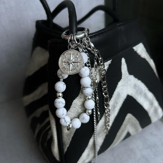 Обвес на сумку белый