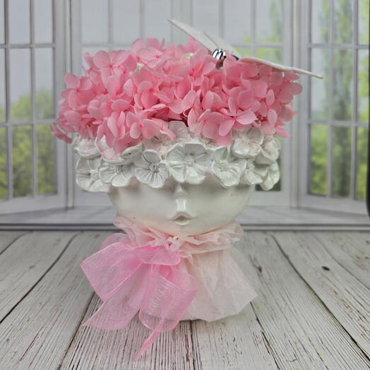 Девочка букет Стрекоза