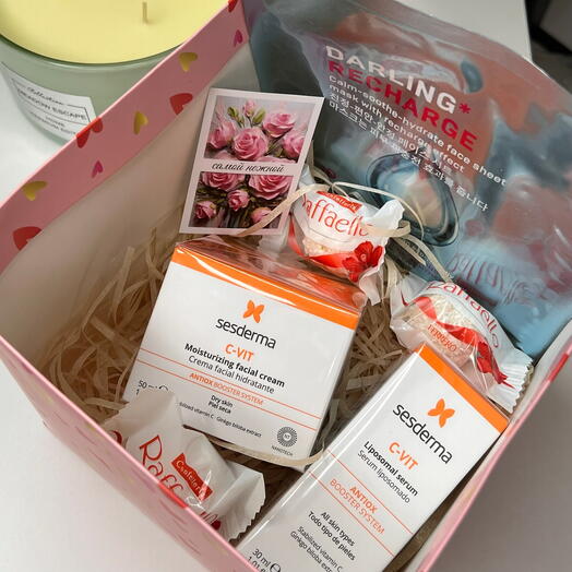 Набор косметики для лица Sesderma c-vit (крем и сыворотка)