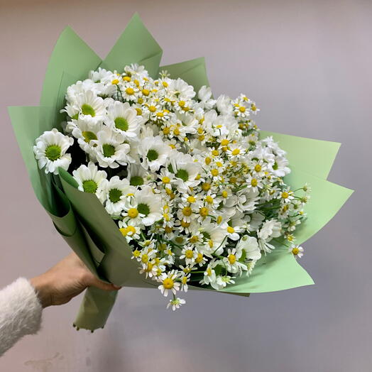 Полевой букет  с ромашками