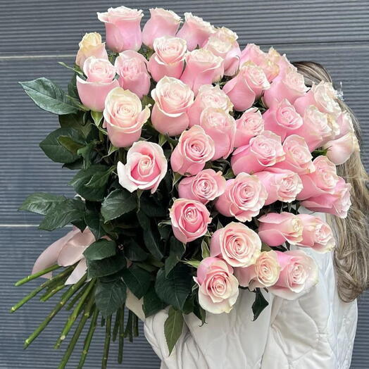 pink mondial roses