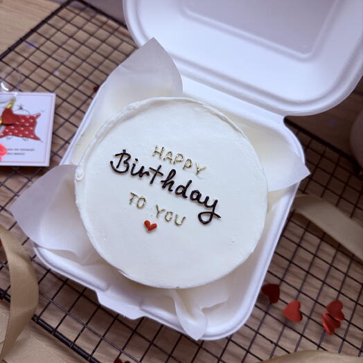Бенто-торт «Happy Birthday to you ️»