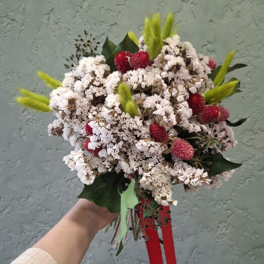 Букет из сухоцветов "Богемный шик"