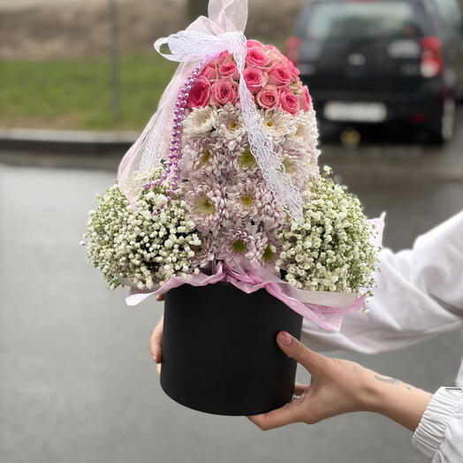 Цветы в коробке Алехандро