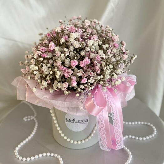 Композиция из гипсофилы🌸