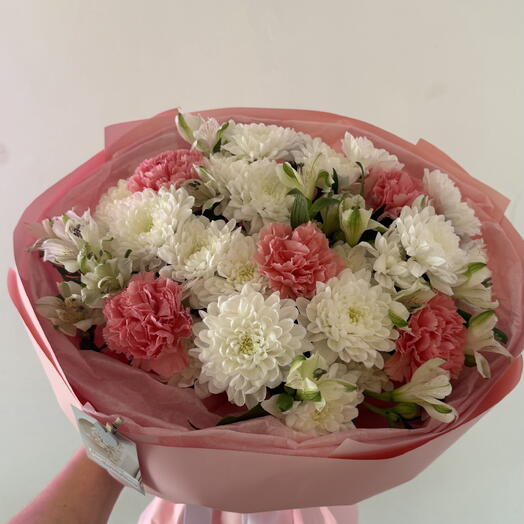 Розовый и белый — цвета счастья🥰