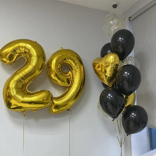 Birthday balloons