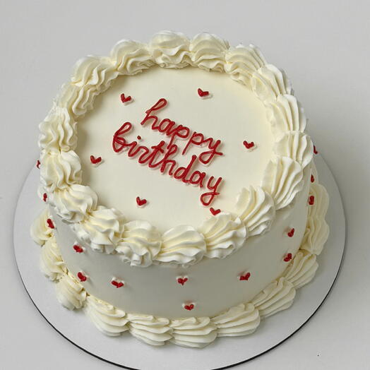 Торт 1кг на день рождения happy birthday девушке жене подруге маме сестре парню другу