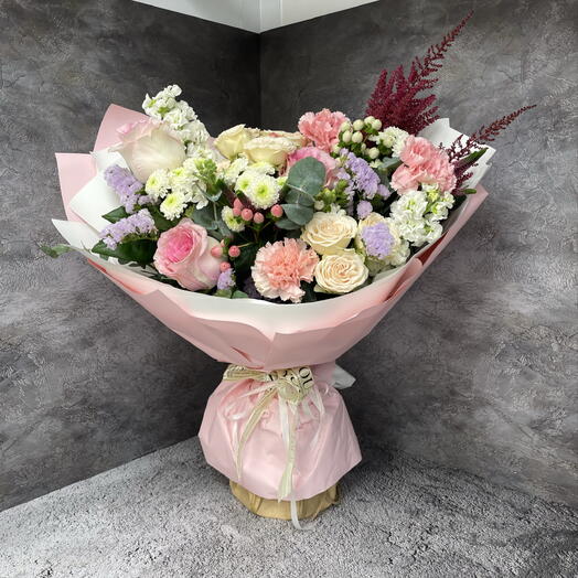 Раскидистый букет сборный🌸
