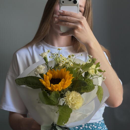 Летний с подсолнухом