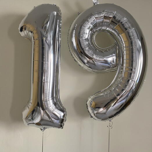 Шар цифра 19