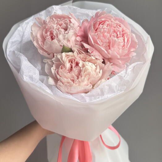 Её любимые пионы 💕