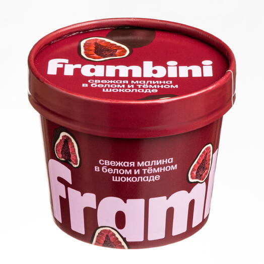 FRAMBINI малина в белом и тёмном шоколаде