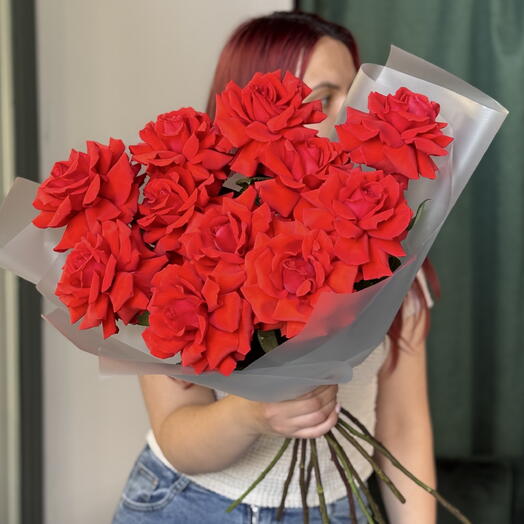 Французские розы Нина 11шт
