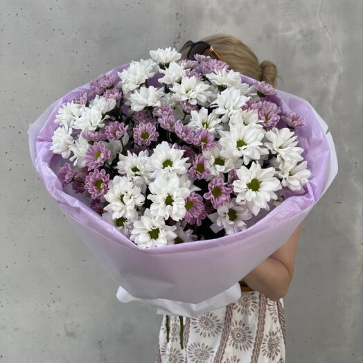 Авторский букет Сиреневое облако 💜