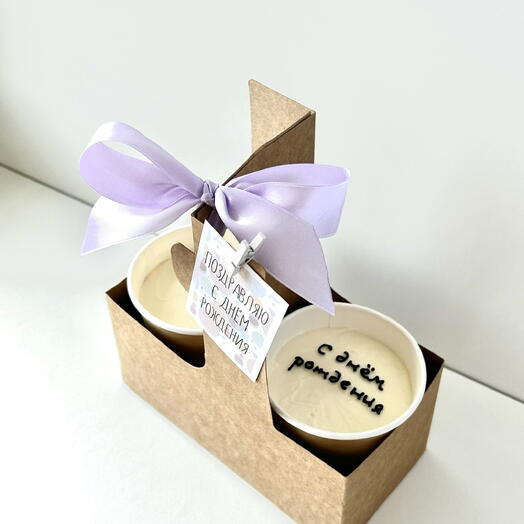 Cake to go/торт в стакане 2 штуки