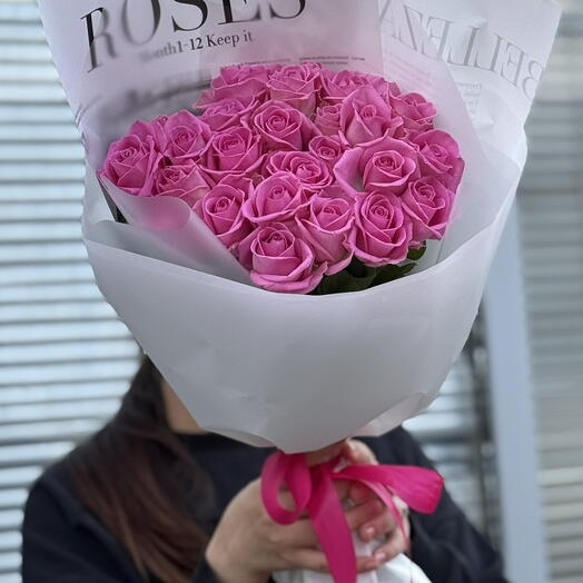 Букет из ярких роз🌸