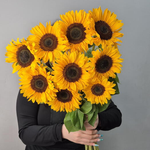 🔥АКЦИЯ🔥9 солнечных подсолнух 🌻