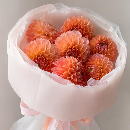 Premium dahlia bouquet