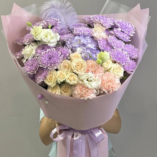 💜Сиреневый букет для самой любимой