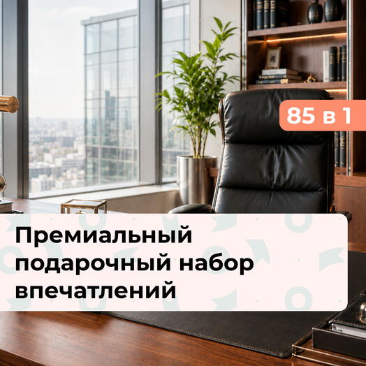 85 в 1 Лучшему боссу! Премиальный подарочный набор впечатлений