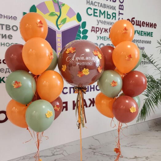 Шары на первое сентября/день учителя